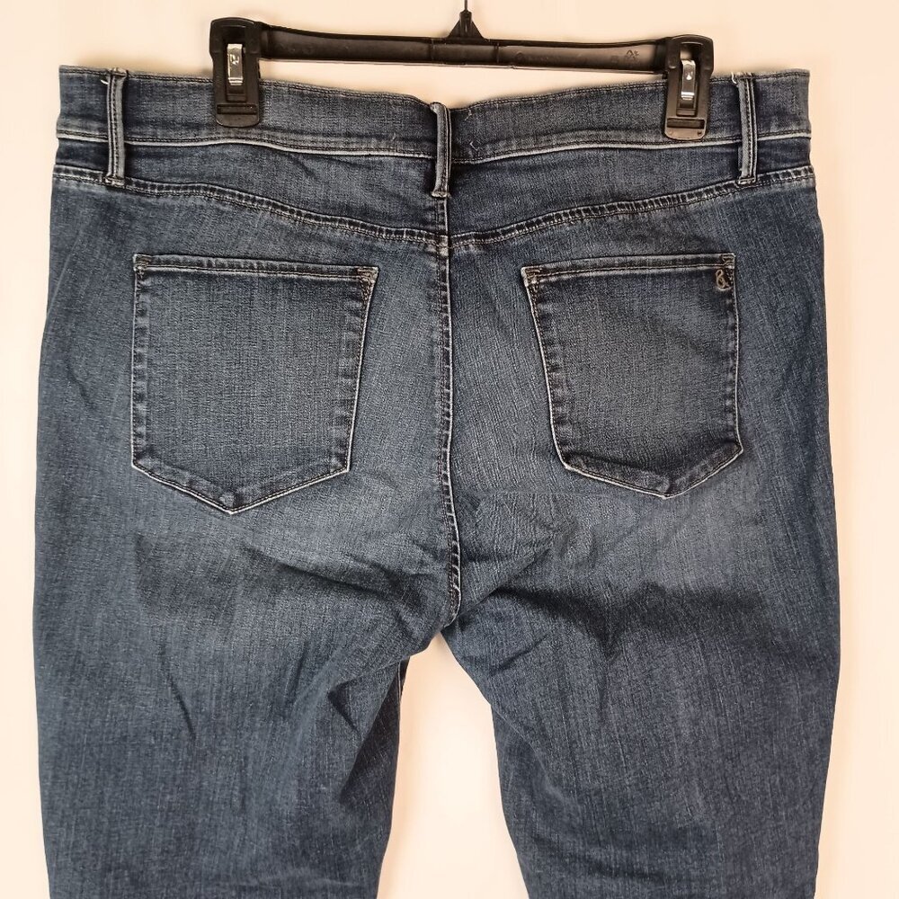 Lou & Grey Downright Skinny High Rise Ankle Jeans Women size 32 - Picture 3 of 8
